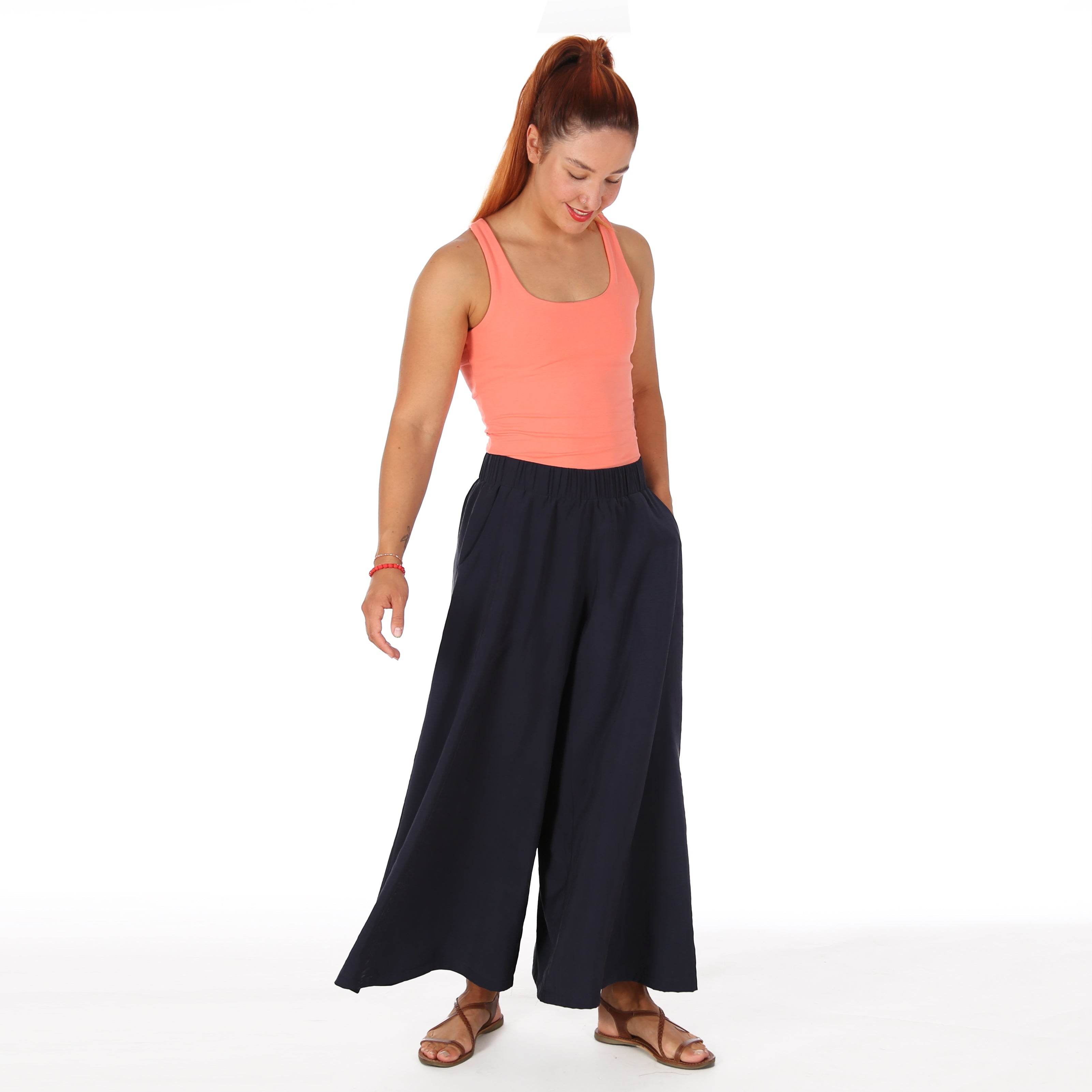 Weite Hose FRAU ORLA | Schnittmuster Gr. XS-XXL : - Sewando
