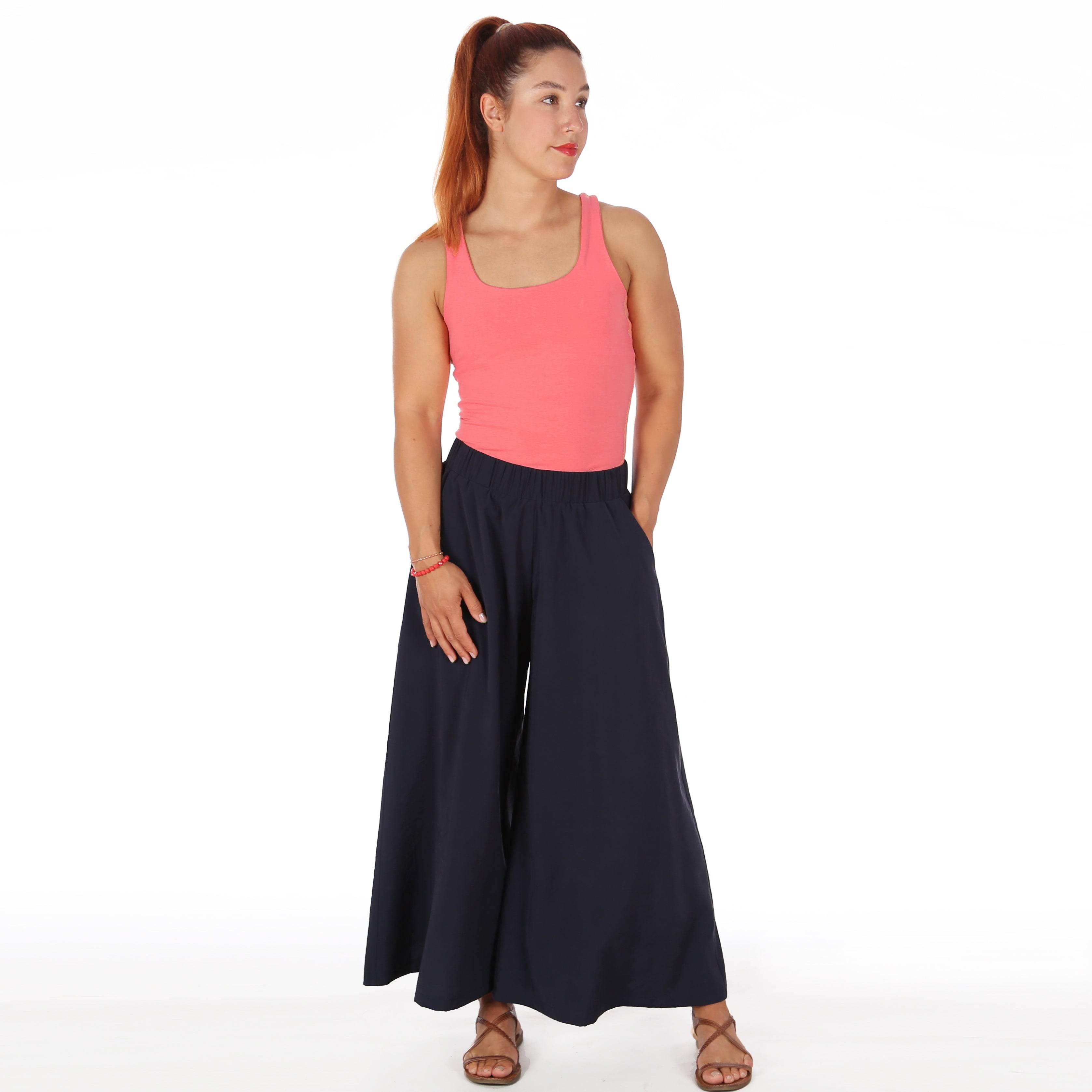 Weite Hose FRAU ORLA | Schnittmuster Gr. XS-XXL : - Sewando