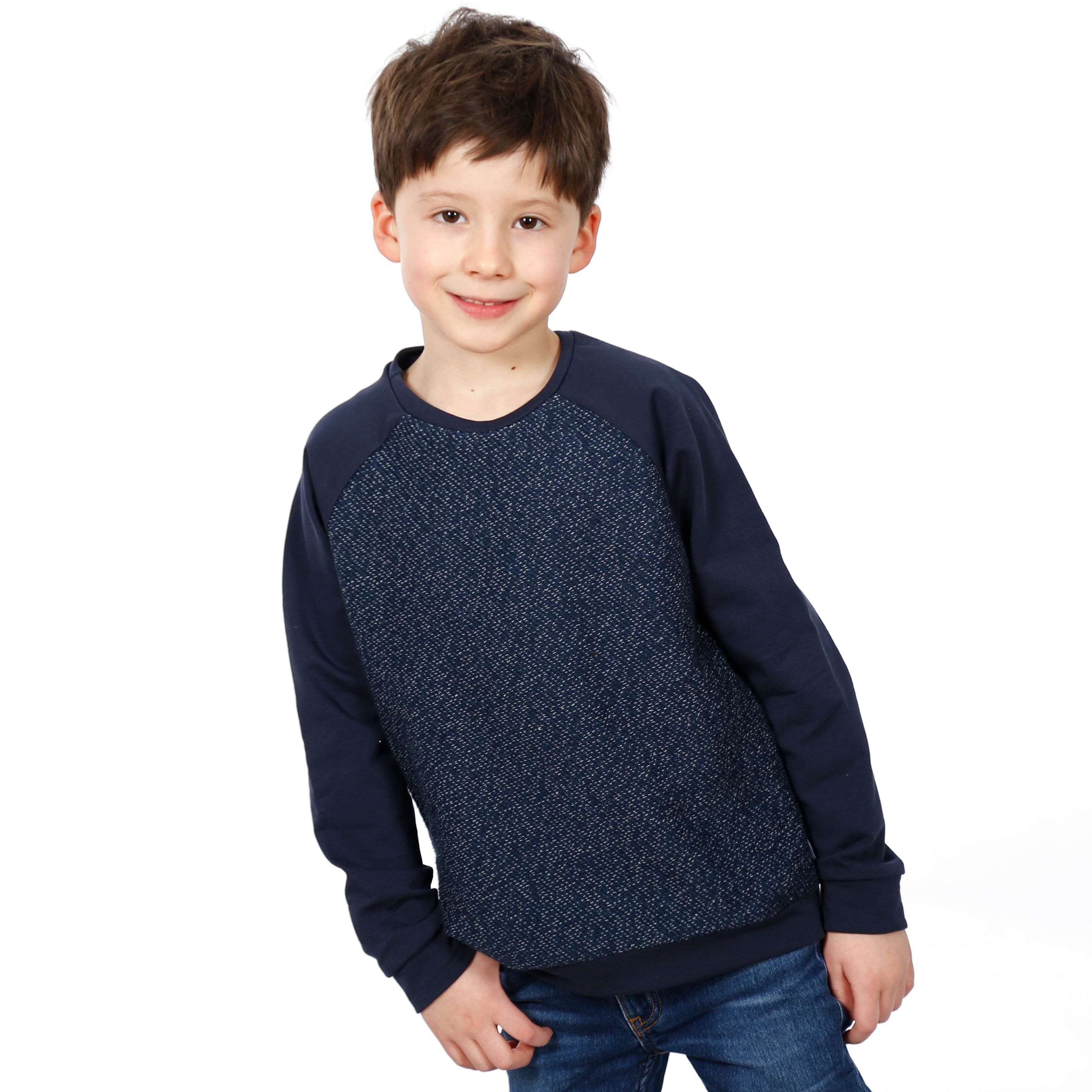 Raglanpullover SVENNI | Schnittmuster Gr. 86-164 - Sewando