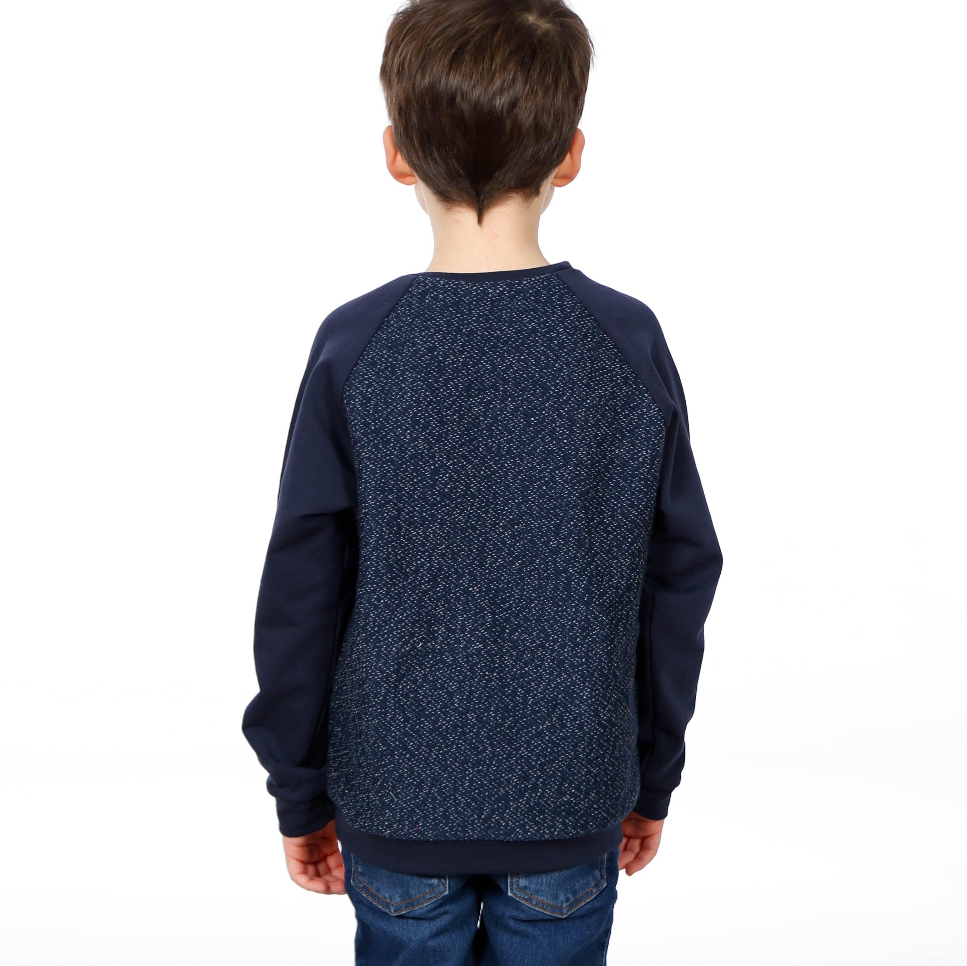 Raglanpullover SVENNI | Schnittmuster Gr. 86-164 - Sewando