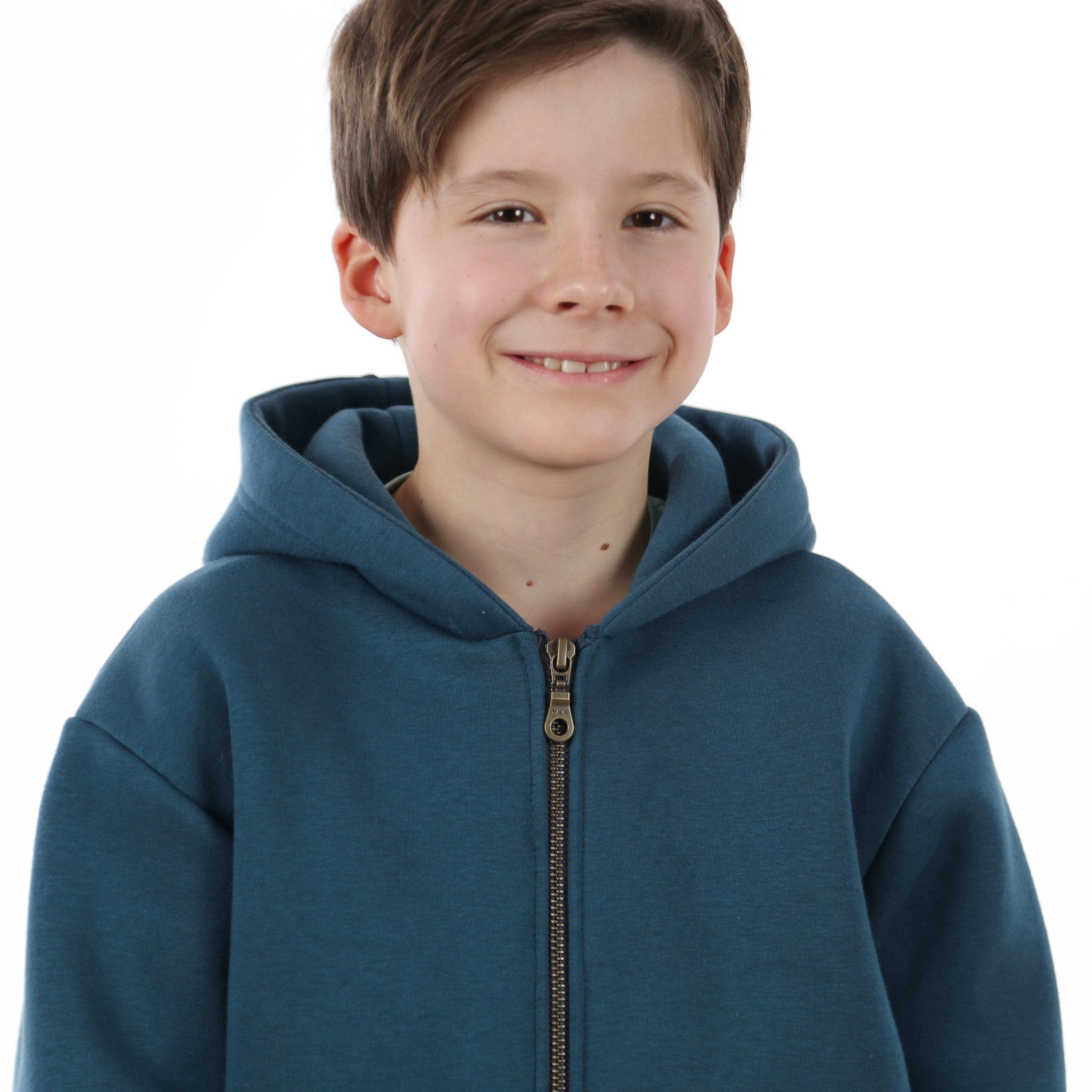 Sweatjacke LOU | Schnittmuster Gr. 86-152 - Sewando