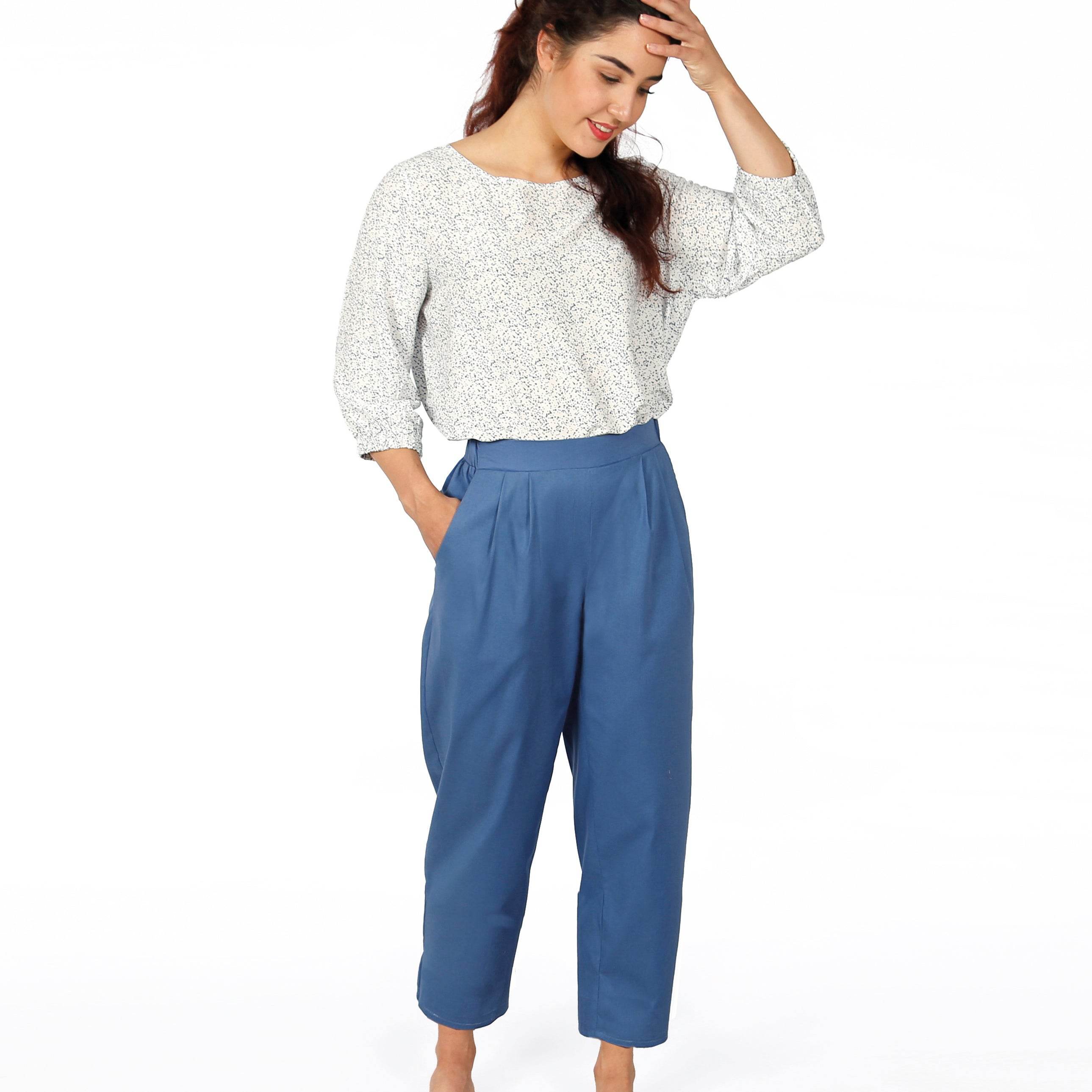 Hose FRAU GUSTA | Schnittmuster Gr. XS-XXL : - Sewando