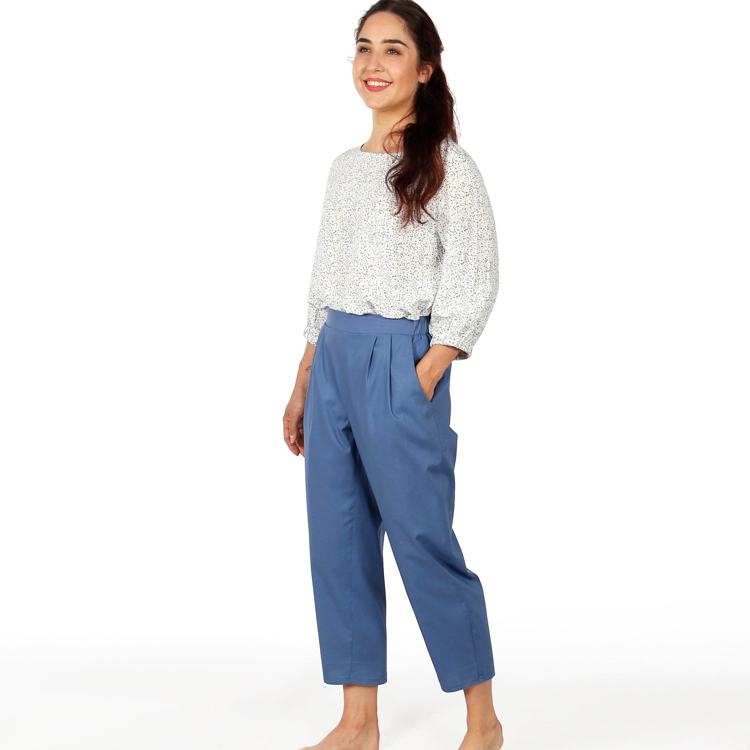 Hose FRAU GUSTA | Schnittmuster Gr. XS-XXL : - Sewando