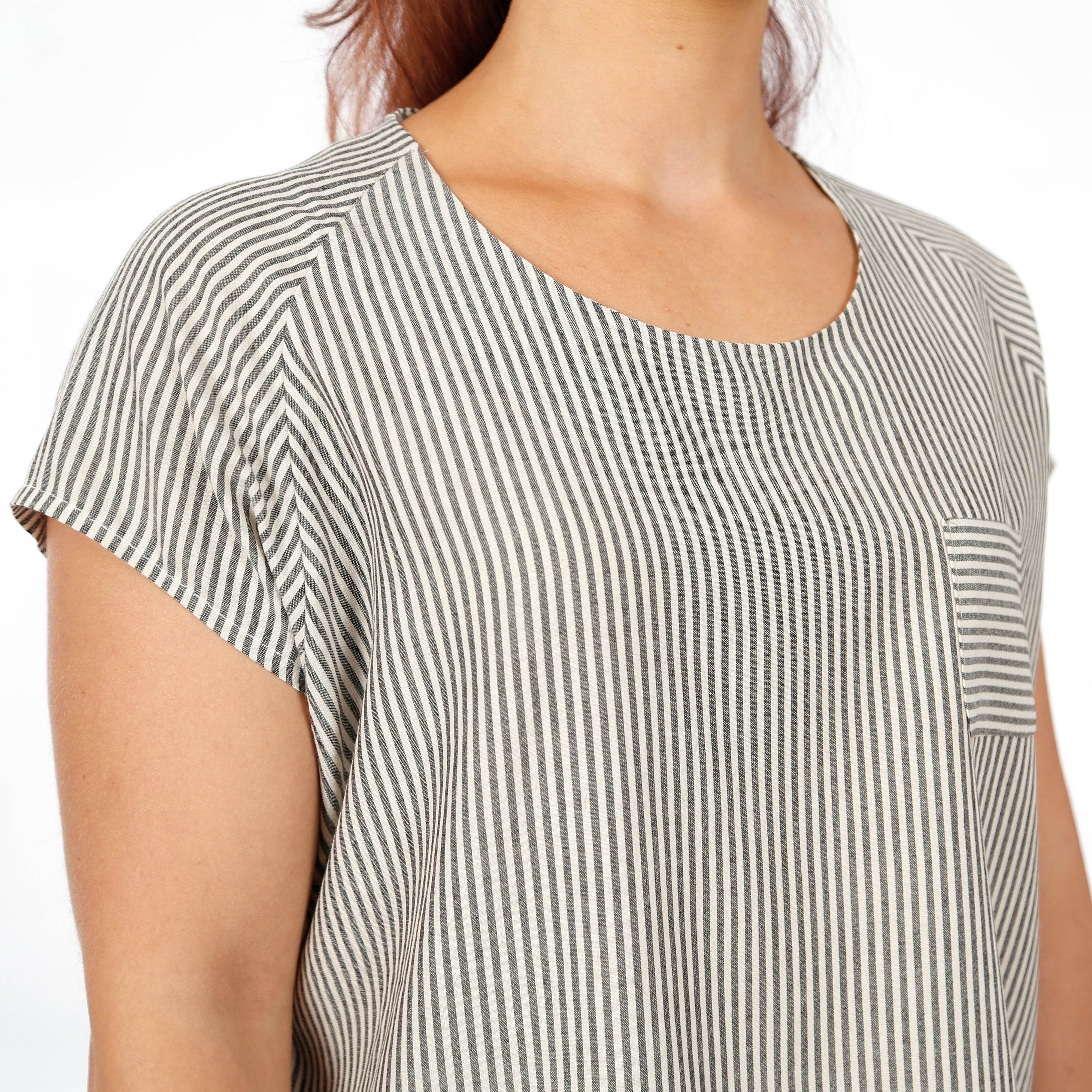 Blusenshirt FRAU MIA | Schnittmuster Gr. XS-XXL - Sewando