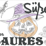 Stickdatei - Schild "Süßes oder Saures"