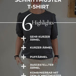 E-Book und Schnittmuster | T-Shirt S-XL - Sewando