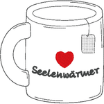 Stickdatei - Teetassen-Set (Füllobjekt) - Sewando