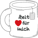 Stickdatei - Teetassen-Set (Füllobjekt) - Sewando