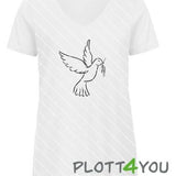 Taube | SVG DXF & PNG Plotterdatei, Laserdatei - Sewando