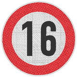 Stickdatei - Verkehrsschilder zum Geburtstag - Sewando