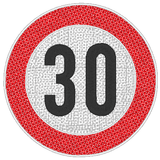 Stickdatei - Verkehrsschilder zum Geburtstag - Sewando