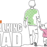 Stickdatei - Set "The Walking DAD"