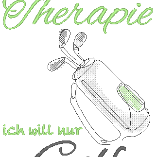 Stickdatei - Therapie GOLFEN - Sewando