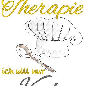 Stickdatei - Therapie KOCHEN - Sewando
