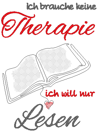 Stickdatei - Therapie LESEN - Sewando