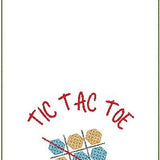 Stickdatei - Spiel "TIC TAC TOE" mit Stoffbeutel