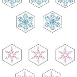 Stickdatei - Spiel "TIC TAC TOE Snow" mit Stoffbeutel