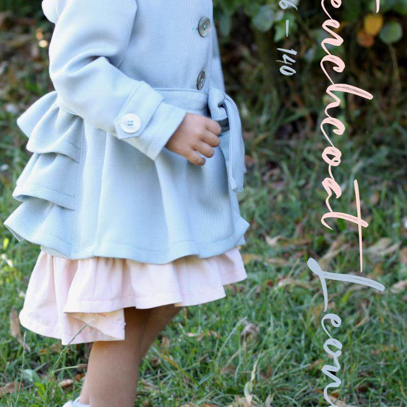 Schnittmuster Trenchcoat Leonie Gr. 86-140 - Sewando