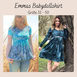 Schnittmuster Emmas Babydollshirt Größe 32 – 50 - Sewando