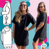 Schnittmuster "Cut Out Kleid" Gr. 34 - 52