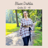 Schnittmuster Bluse Dahlia Größe 32 – 48 - Sewando