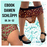 Schnittmuster Damen Unterhose Schlüppi" Gr. 34 - 52