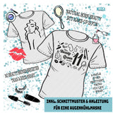 Plotterdatei "Beauty Birthday Party Queen" dxf, svg, jpeg + Goodies