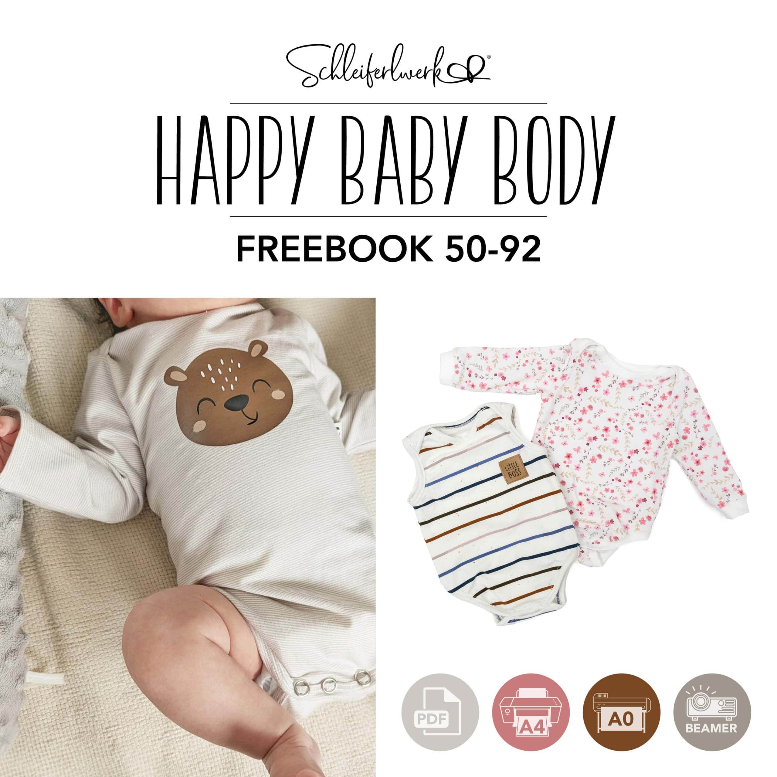 Freebook Happy Baby Body 50-92 - Sewando