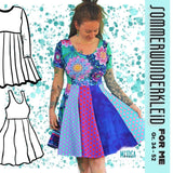 Schnittmuster "Sommerwunderkleid for me" Gr. 34 - 52