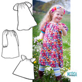Schnittmuster Tunika Kleid "TALIA" Gr. 68 - 176