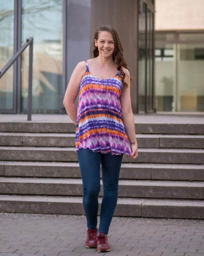 Schnittmuster Boho-Top Carneol Gr. 32 - 56 DE - Sewando