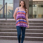 Schnittmuster Boho-Top Carneol Gr. 32 - 56 DE - Sewando