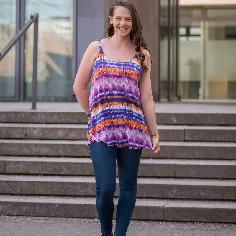 Schnittmuster Boho-Top Carneol Gr. 32 - 56 DE - Sewando