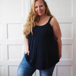 Schnittmuster Boho-Top Carneol Gr. 32 - 56 DE - Sewando