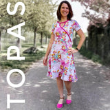 Schnittmuster Kleid Topas Gr. 32 - 56 DE - Sewando