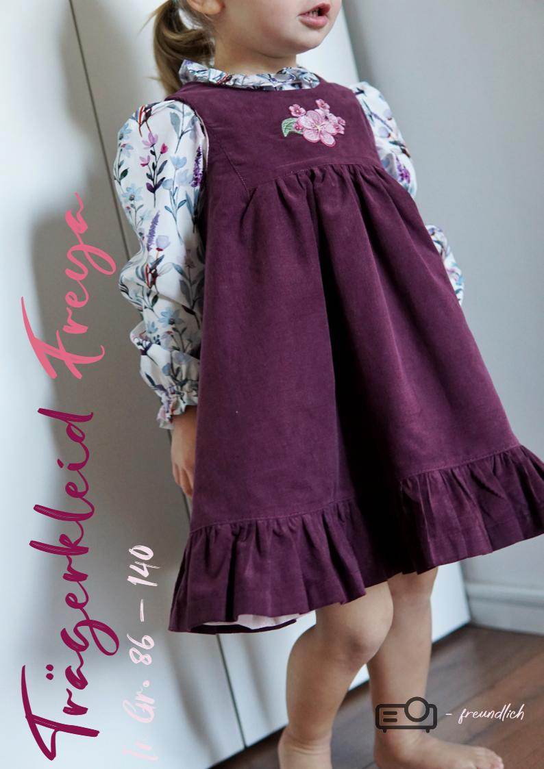 Schnittmuster Trägerkleid Freya Gr. 86-140 - Sewando