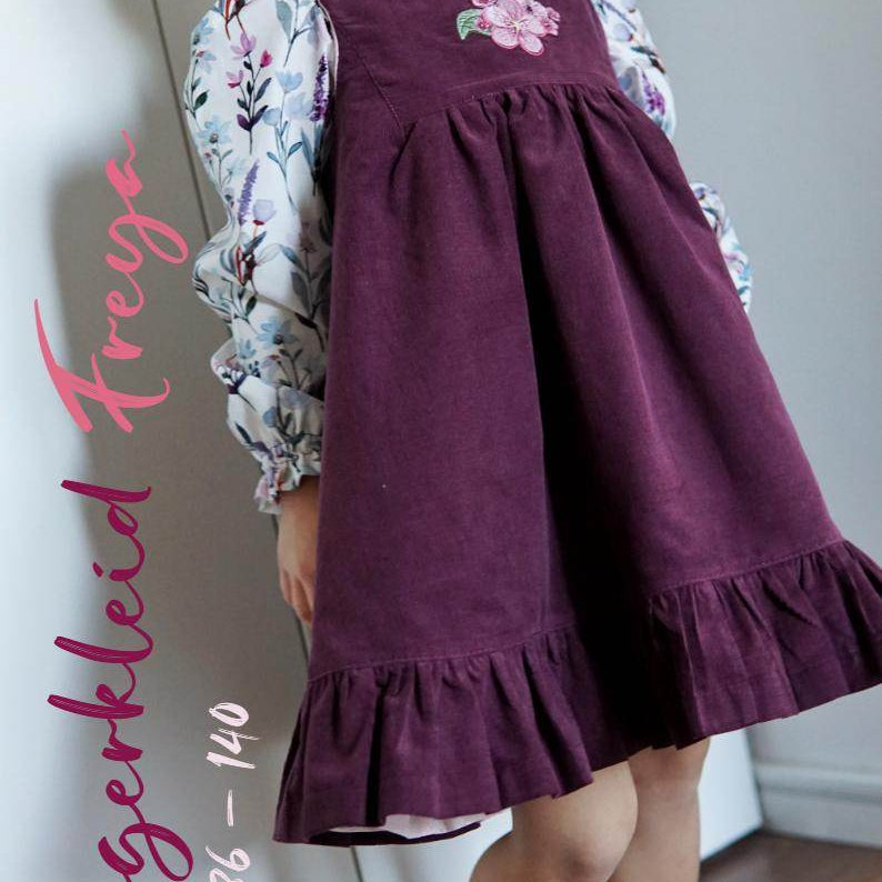 Schnittmuster Trägerkleid Freya Gr. 86-140 - Sewando