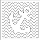 Stickdatei - Trapunto-Set "Maritim"