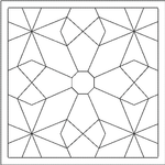 Stickdatei - TRAPUNTO Muster (10 Motive) - Sewando
