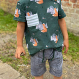 Schnittmuster T-Shirt Vicky Gr. 86-140 - Sewando