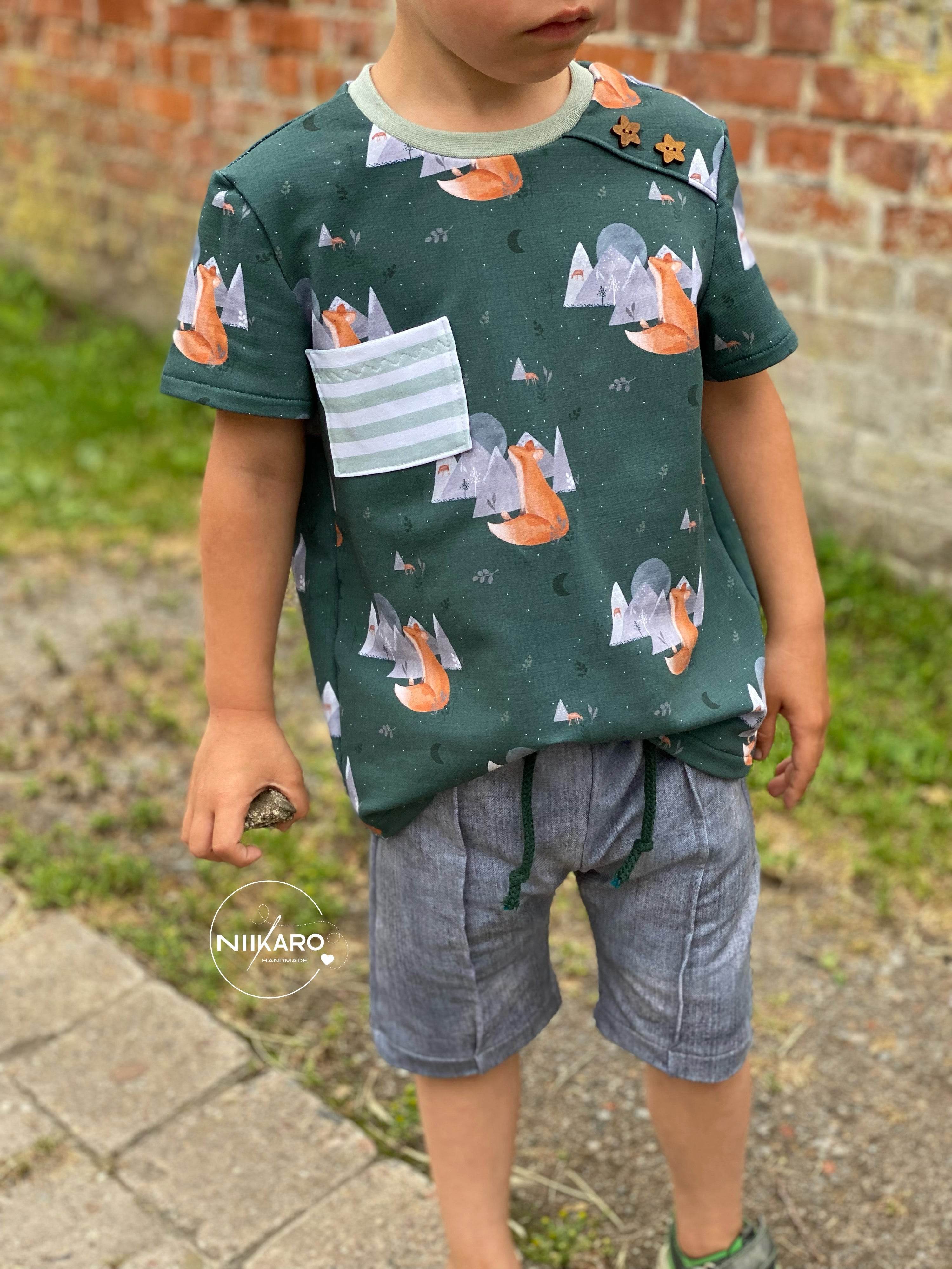 Schnittmuster T-Shirt Vicky Gr. 86-140 - Sewando