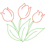 Stickdatei - Serviettenringe Ostern (2 Verschluß-Möglichkeiten / 16 Motive) - Sewando