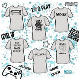 Plotterdatei "GAMING & Birthday" dxf, svg, jpeg