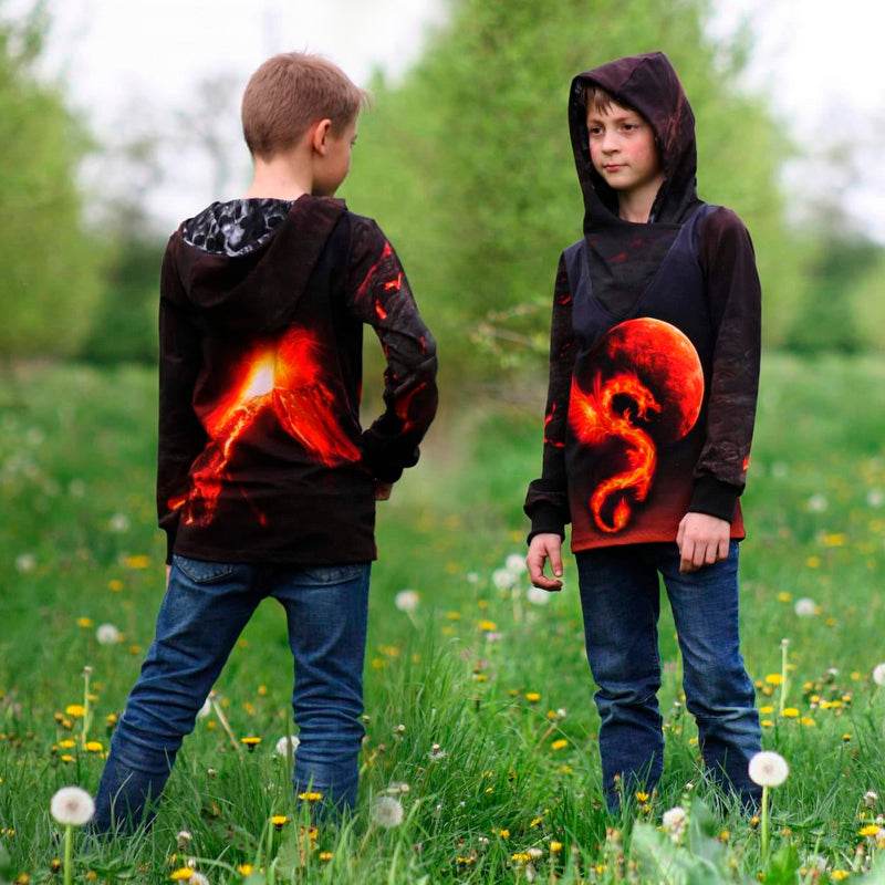 Bobo's Kragenzauber - Schnittmuster Pullover Größen 68-164 - Sewando