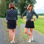 Niela's NeckWrap - Schnittmuster Top, Shirt, Tunika, Kleid in den Größen 32-54 - Sewando