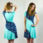 Niela's Cool Curved Dress - Schnittmuster Kleid in den Größen 32-54 - Sewando