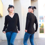 Niela's Hab Mich Lieb Teil - Schnittmuster Shirt, Tunika, Kleid, Cardigan in den Größen 32-54 : - Sewando
