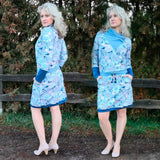 Niela's Kragenzauberkleid - Schnittmuster in den Größen 32-54 - Sewando