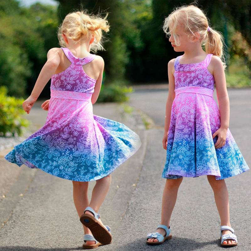 Phia's Elegance - Schnittmuster Kleid, Top in den Größen 68-164 : - Sewando