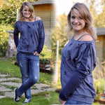 Niela's Fledi - Schnittmuster Fledermausshirt in den Größen 32-54 - Sewando